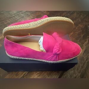 Cole Haan pink loafers